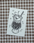 Bug Soda Lino Print