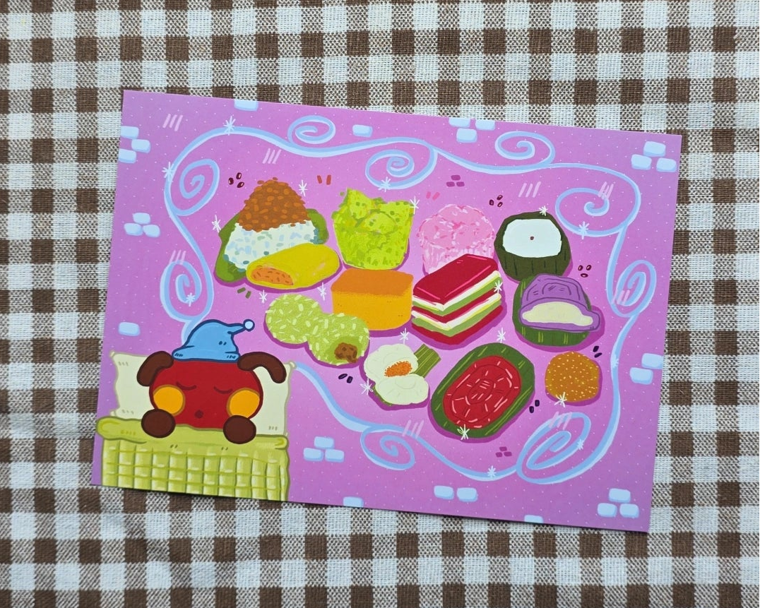 Kuehti Dreaming of Kueh Print