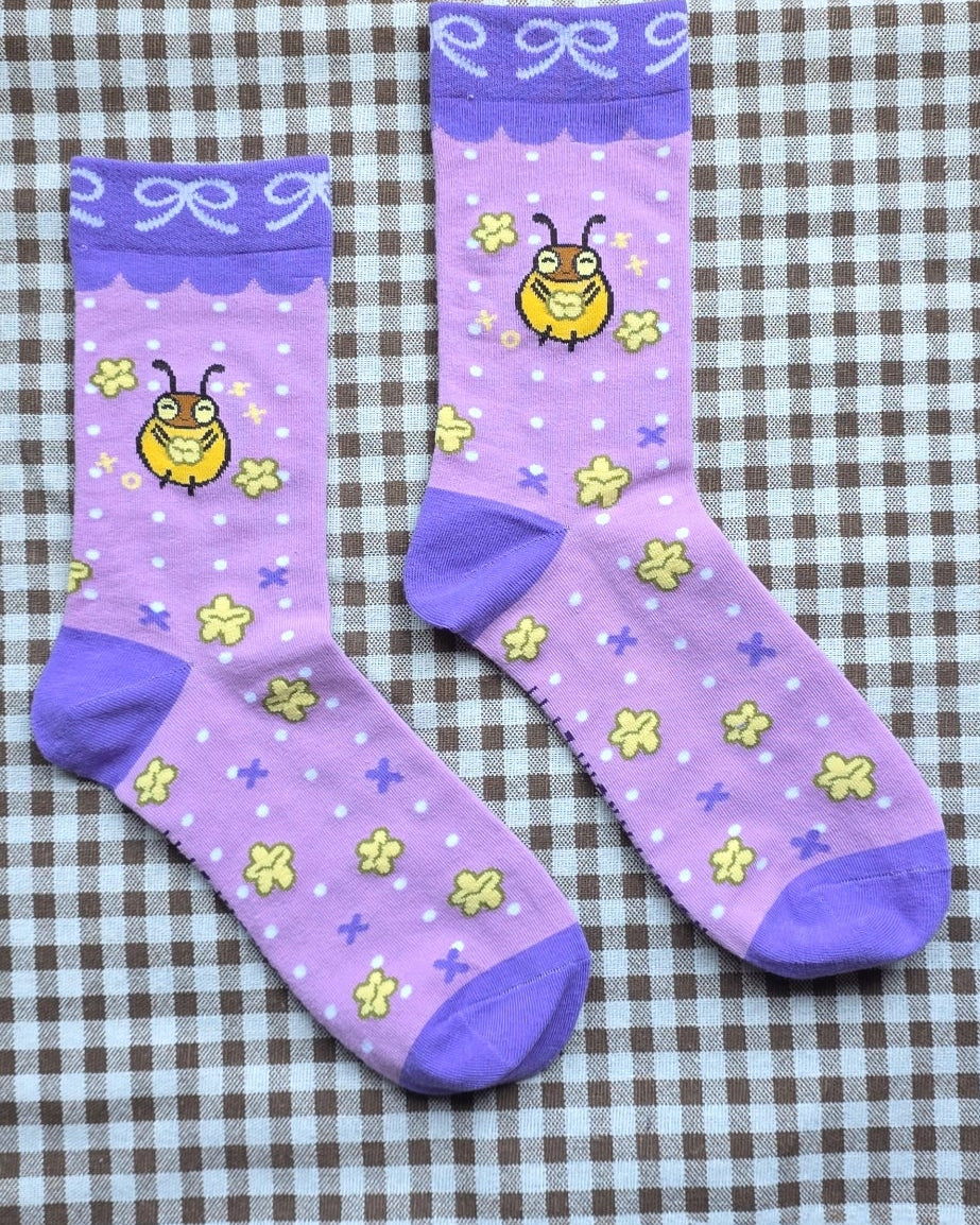 Popcorn Buggy Crew Sock
