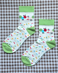 Caterpillar Confetti Ankle Sock